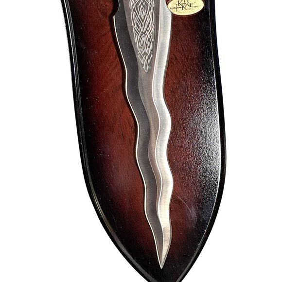 RARE Retired KIT RAE KR0016 The Talisman Kris Blade / Dagger & Wall Plaque - Picture 7 of 13